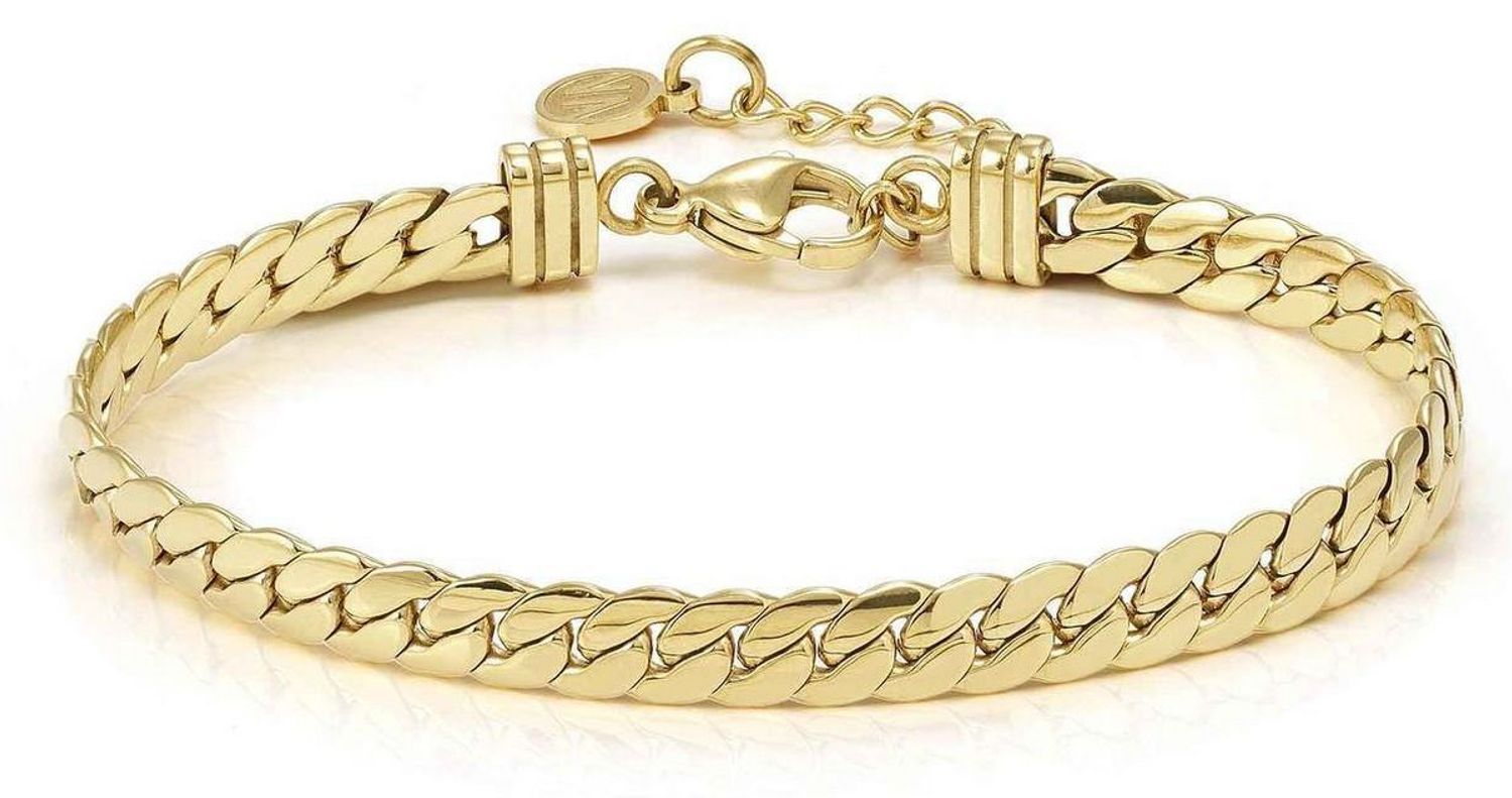 Bransoletka damska Nomination Italy Ecclettica 134300 012 – stal szlachetna pozłacana, złota, regulowana.jpg